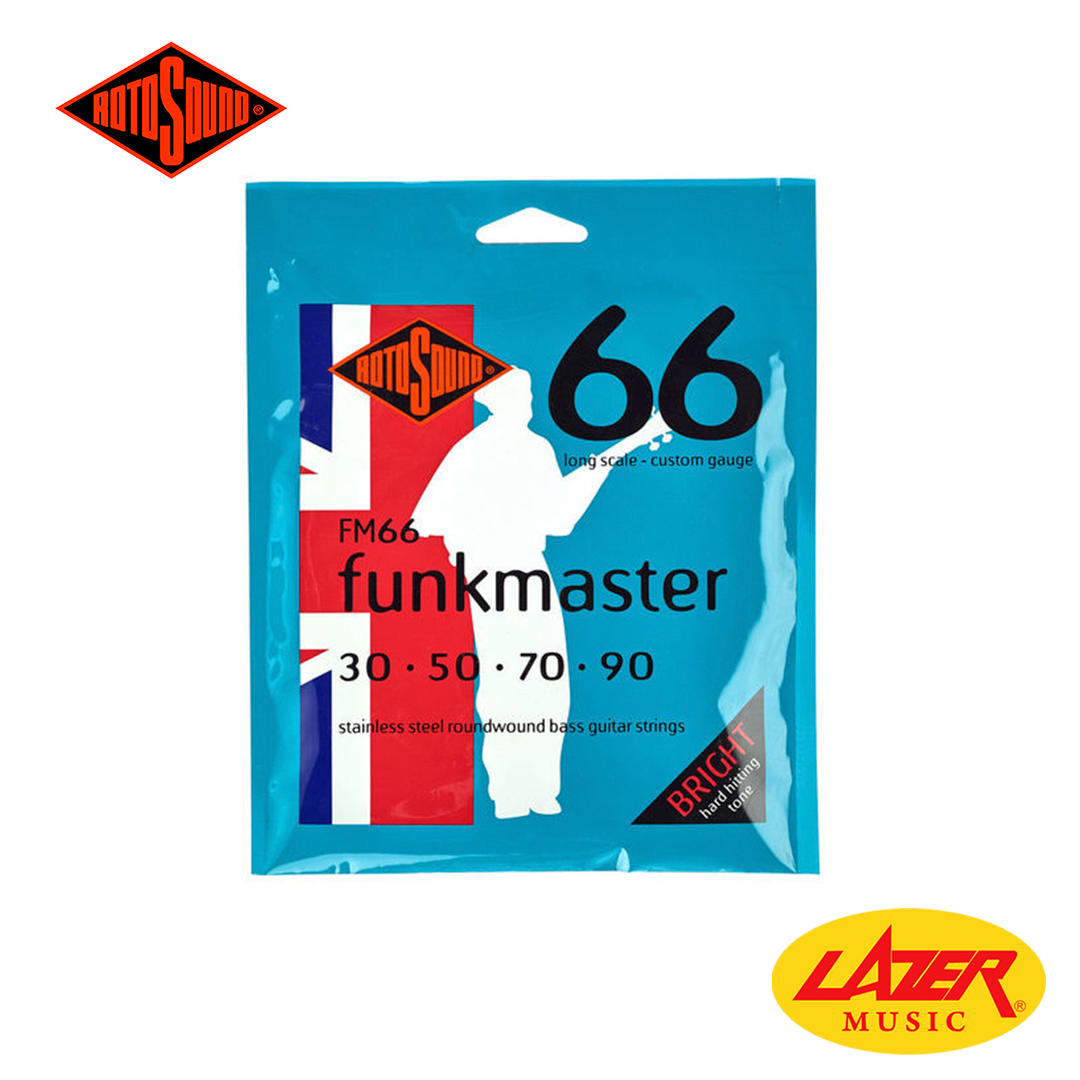 Rotosound Funkmaster 66 Bass Guitar Strings